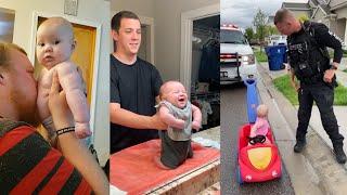 Funny Dads Who Have Nailed Parenting 2021  Baby and Daddy Funny Moments