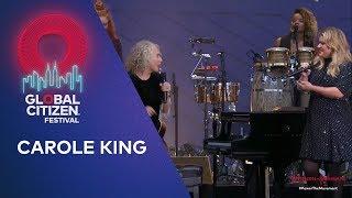 Carole King performs Where You Lead with Kelly Clarkson  Global Citizen Festival NYC 2019