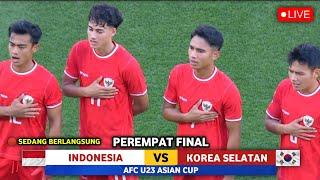  LIVE 0030 WIB  TIMNAS INDONESIA VS KOREA SELATAN • Perempat Final - Piala AFC U23 2024 Ilustrasi