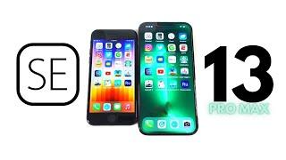 iPhone SE 3 vs iPhone 13 Pro Max Speed Test