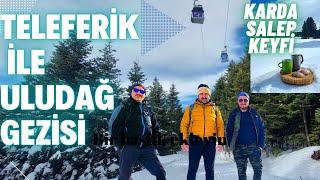 Uludağdan Muhteşem Drone Manzaraları  Teleferik Yolculuğu  Spectacular drone views from Uludag