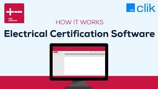 How Electrical Certification Software Works  NICEIC Cert Software