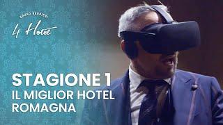 4 Hotel Stagione 1  Bruno Barbieri prova i visori di realtà virtuale - Puntata 1 - Parte 1