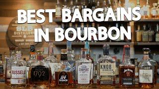 The 15 BEST Bourbons For The MONEY