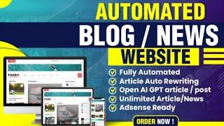 How to start Auto-Blogging website and make money online step by step guides