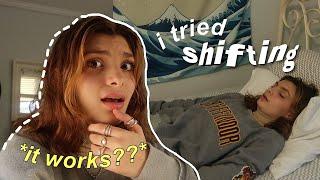 i tried shifting for the first time my reality shifting experience