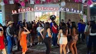 La Fiesta Patronal de Santa Rosa en la Tuna de Zamora muy bien que se puso el Baile