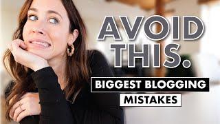 Blogging Mistakes for Beginners to AVOID  Common Blogging Mistakes  By Sophia Lee