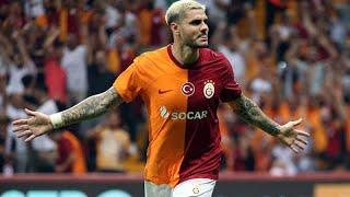 Mauro Icardiden Galatasarayı 1-0 öne geçiren müthiş gol  Galatasaray 1-0 Olimpija Ljubljana