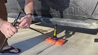 How to Use a Car Jack - Toyota Sequoia