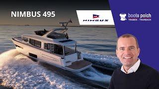 Nimbus 495 Flybridge An island of its own - First Walk-Through Video in Sweden