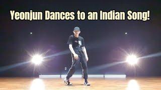 Yeonjun Dancing to an Indian Song? by Lata Mangeshkar  Indian MOAs winnin today    21.06.26 