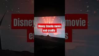 Disney Cruella movie end credits