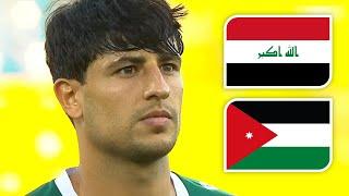 ملخص مباراة العراق و الأردن  مباراة مثيرة وهدف عالمي  البطولة الدولية الرباعية 17-10-2023