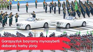 Garashsyzlyk bayramy mynasybetli dabaraly harby yorishi  2024