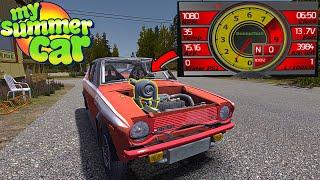 UPDATED TURBO AND ECU FOR SATSUMA - My Summer Car Mod #202  Radex