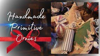 Diy Cheap And Easy Primitive Christmas Ornies Bowl Fillers  Handmades Dollar Store Crafting