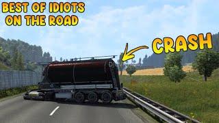 NOOBS on the road  - Ep. 11-20 - Best moments  Funny moments - ETS2 Multiplayer