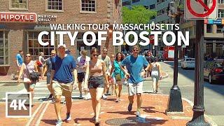 Full Version BOSTON TRAVEL - Walking Tour Downtown Boston Common Quincy Market Massachusetts