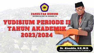 YUDISIUM FAKULTAS HUKUM UNIHAZ PERIODE II 20232024‼️