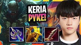 KERIA BRINGS BACK PYKE  T1 Keria Plays Pyke Support vs Leona  Season 2024