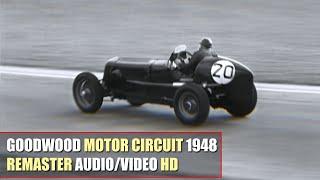 HD 1948 Goodwood Circuit First Race Junior Car Club REMASTER AUDIOVIDEO