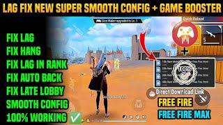 Free Fire Ob44 Update Lag Fix New Config  Fix Lag In FF After Update  Free Fire Max Lag Fix 60Fps