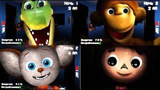 Five Nights With Cheburashka recoded - All Jumpscares