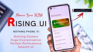 Rising OS Review - The Almost Perfect Android 13 Based OS for Nothing Phone 1 Nothing Camera