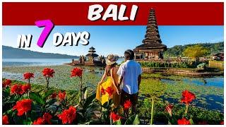 Bali Itinerary 7 Days  Bali Travel Guide  Complete Bali Tour Plan