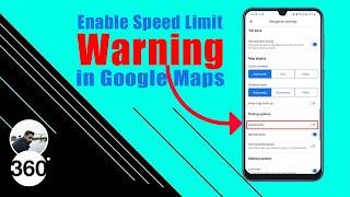 How to Enable Speed Limit Warning in Google Maps