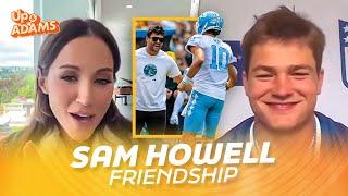 Patriots QB Drake Maye on Relationship with Seahawks QB Sam Howell Thats My Brother