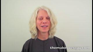 Wavy Gray Hair MAKEOVERGUY Makeover