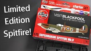 Limited Edition Airfix Spitfire Mk.Vc Starter Set from the Blackpool Illuminations - Unboxing Review