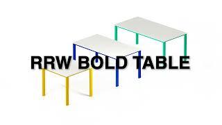 RARERAW WORK BOLD TABLE