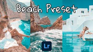NO PASSWORD  Beach Preset  Lightroom mobile presets free dng  Teal Preset