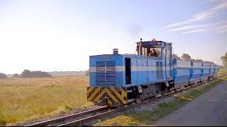 Schmalspurzug mit Schöma CHL 150G  Narrow gauge train in Germany