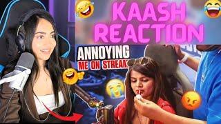 KAASH Reaction On MAMBA Annoying KRUTIKA On Stream 