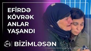 Anna onu görüb ağladı Elə bildim anamdır  Bizimləsən