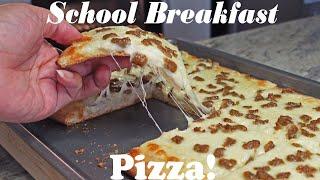 Best Home made Pizza Recipe  School Breakfast Pizza