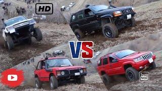 Extreme 4X4 Challenge Range Rover VS Jeep VS Toyota