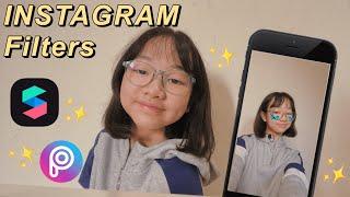 How to make instagram face filter *easy simple*  Trixie Litan