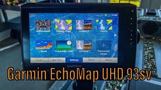 Garmin EchoMap UHD 93sv - Tutorial & In-Depth Overview