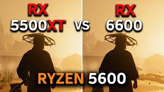 RX 5500 XT 8GB vs RX 6600 8GB  RYZEN 5 5600  Is the Upgrade Worth it in 2024?