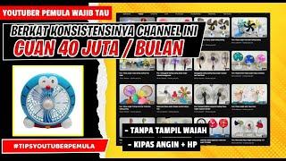 DAPET 40 JUTABULAN  CUMA PAKE KIPAS ANGIN + HP  IDE KONTEN YOUTUBE