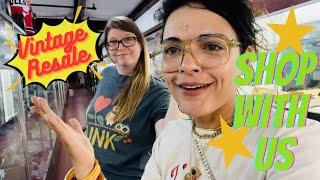 “The Gang Takes Indiana” SHOP ALONG  VINTAGE RESALE  ANTIQUE MALL FINDS  THRIFTING  FLEA MARKET