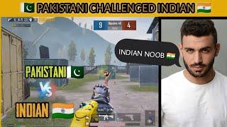 Pakistani challanged INDIAN For 1v1 TDM Challange  Indian VS pakistan pubg player