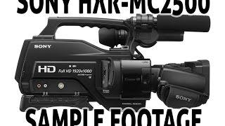 SONY HXR-MC2500 TEST 50 fps