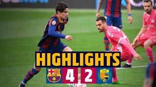 HIGHLIGHTS  Barça B 4–2 Llagostera  Collado stunner completes amazing comeback 