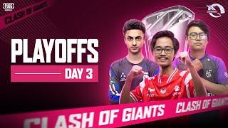 ID PUBG MOBILE RUTHLESS CLASH OF GIANTS SEASON 4 PLAYOFFS DAY 3 FT. #HORAA #AE #I8 #BTR #DRS